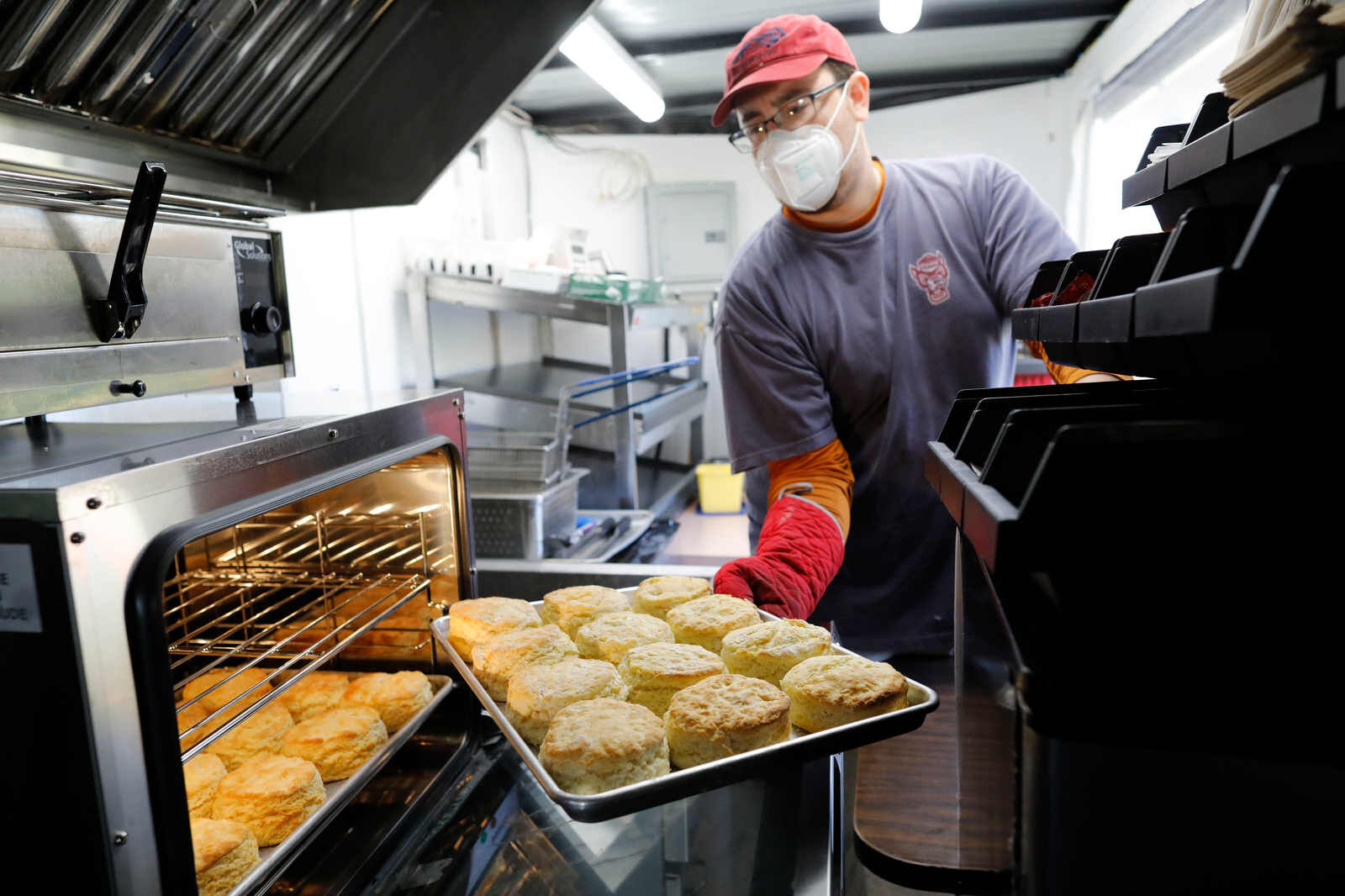 Hot and fresh from the oven at BiscuitLife